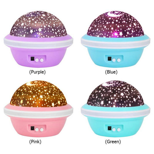 Lámpara Proyector de Estrellas Espanta Cuco