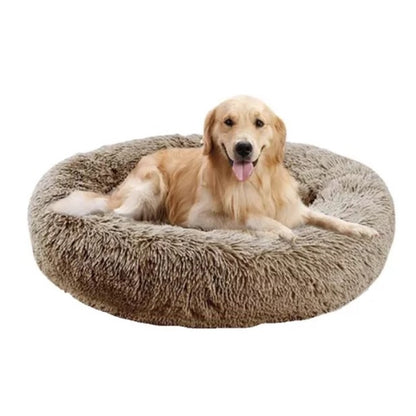 Cama para Mascota Antiestrés Felpa 90cm