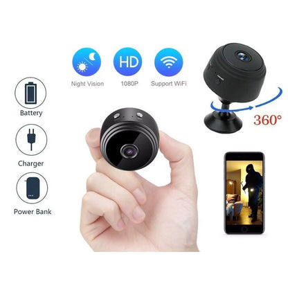 Mini Cámara WiFi 1080P