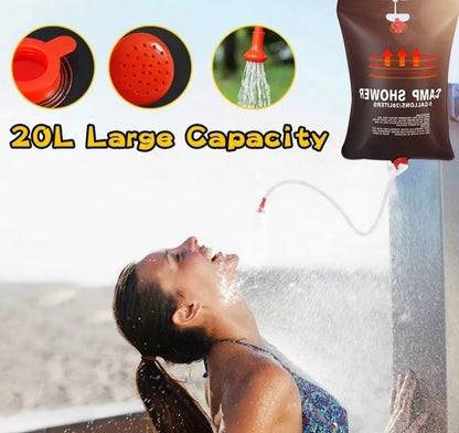 Ducha Portátil Solar Camping Playa 20 L