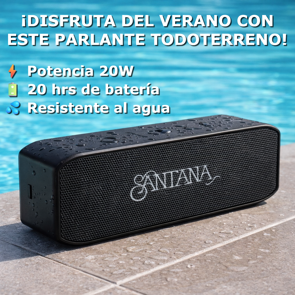 Santana Samba Parlante Bluetooth